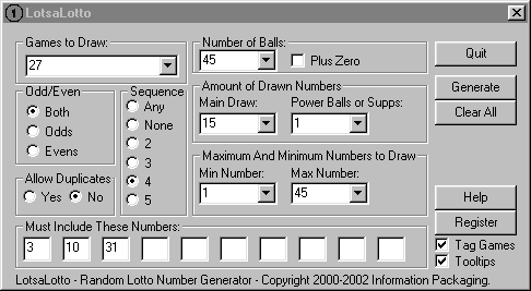 LotsaLotto Screenshot